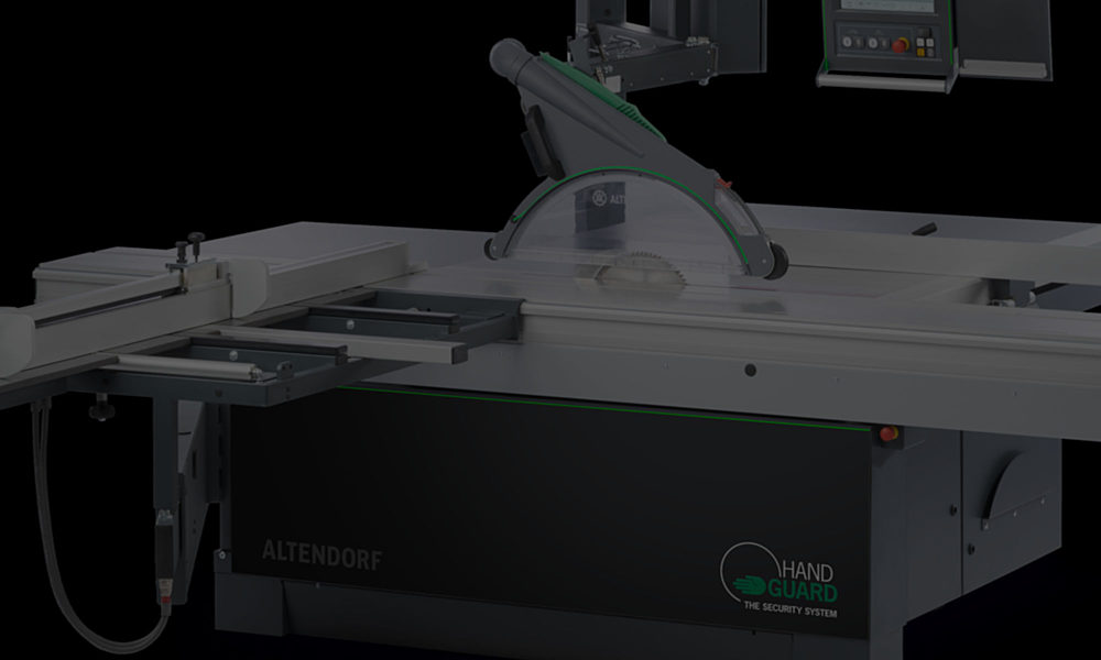 Altendorf Hand Guard New for 2021! Revolutionary Safety System