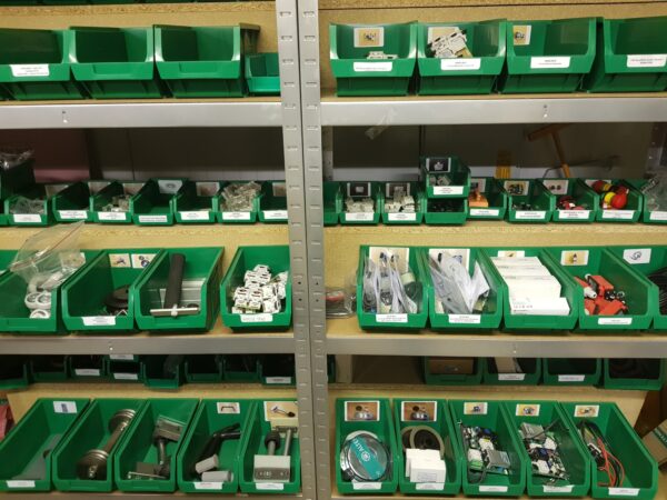 A photo of the R&J Machinery showroom, taken in October 2024.