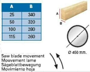 R.BECK UTK 450 UPCUT SAW photo