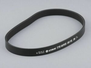 Photo of a V-ribbed belt 6 PK 770 for main drive (Vario) spare part