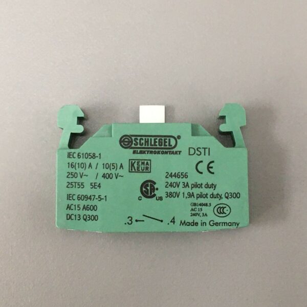 Photo of a Green Contactor for Start spare part